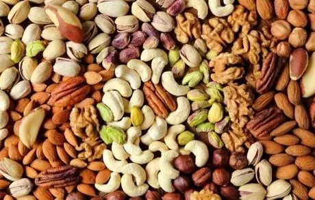 کمک های آجیل به کاهش وزن افراد