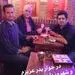 پویا امینی و پدرش در رستوران + عکس