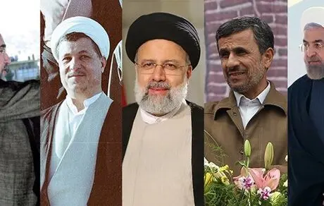 یه آقای رئیسی گفتم بقیه رؤسای جمهور کجا هستند؟ بقیه ممنوع التصویر و ممنوع الصحبت هستند!