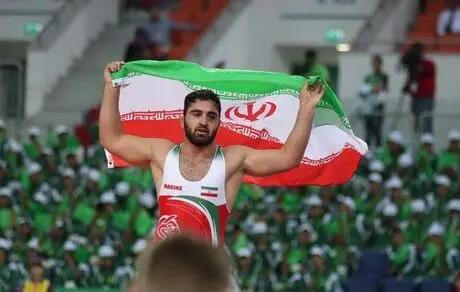 تمجید اتحادیه جهانی کشتی از مجتبی گلیج 