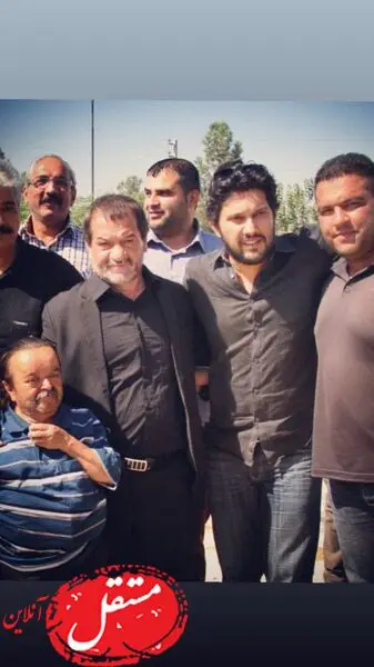حامد بهداد در جمع هوادارانش + عکس