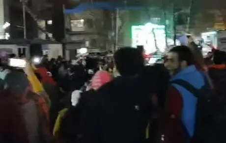 جشن خیابانی در تهران
