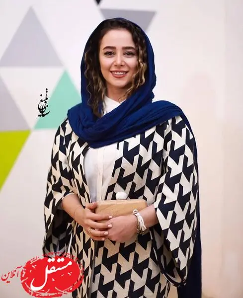 مانتوی خاص الناز حبیبی در مراسم + عکس
