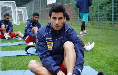 شیری در تمرین پرسپولیس حاضر شد