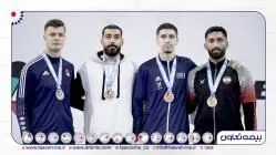 سکو قهرمانی کومیته وزن ۸۴+ آقایان نصیب کاراته کای بیمه تعاون شد
