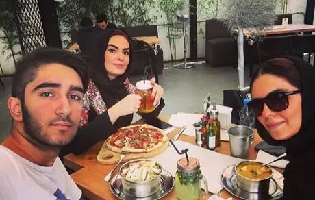 سارا خوئینی ها و فرزندانش از همسران سابقش + عکس