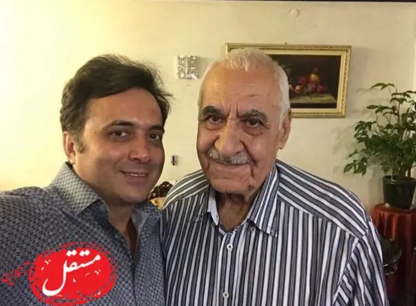 عزادار شدن آقای خواننده + عکس