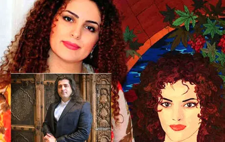 ازدواج نقاش ایرانی با دختر رویایی تابلو نقاشی / شوک در ترکیه + عکس