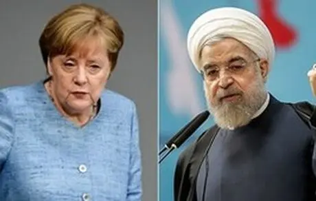 دیدار جداگانه صدراعظم آلمان با روحانی و ترامپ 