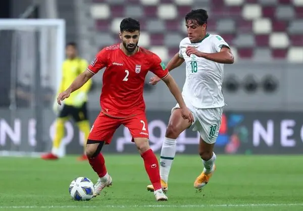  ایران - عراق با حضور ۱۰ هزار نفری تماشاگران 