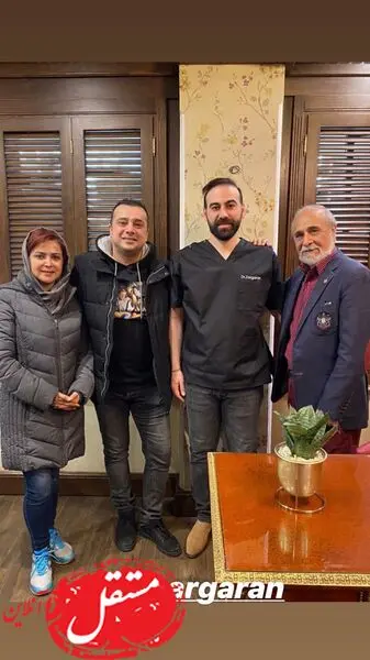 امیرسلیمانی ها و دکترشون + عکس