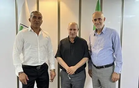  دیدار عابدزاده با رئیس جدید فدراسیون فوتبال 
