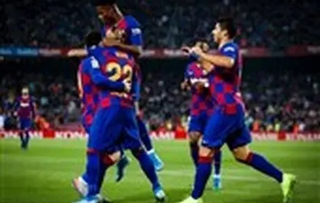 بارسلونا با جشنواره گل مقابل وایادولید، صدر جدول را تصاحب کرد 