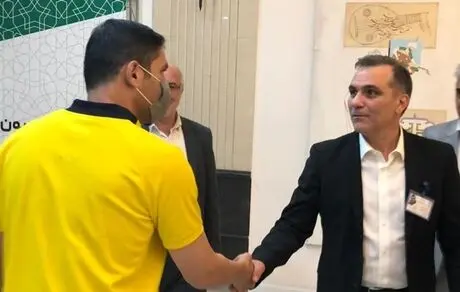  حضور هاشمیان در اردوی تیم ملی و دیدار با ماجدی + عکس 