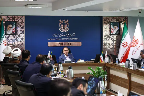برگزاری جلسه هماهنگی مواکب اربعین حسینی با حضور مدیرعامل شرکت ملی مس سونگون