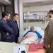 عیادت  انصاری‌فرد از تاج 