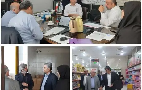بازدید مدیرعامل شرکت پخش سراسری از شعبه قم