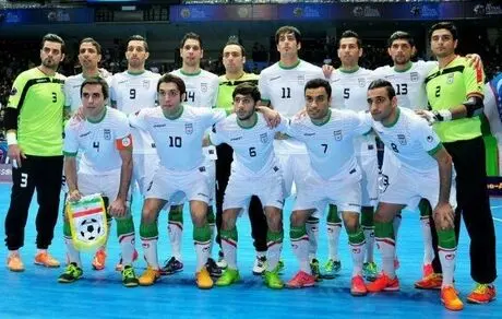 تیم ملی فوتسال ایران همچنان در جایگاه سوم دنیا 