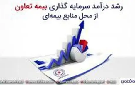 نمودار درآمد سرمایه‌گذاری شرکت‌های بیمه از محل منابع بیمه‌ای بررسی شد
