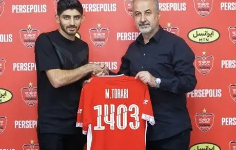 قرارداد ترابی با پرسپولیس دو ساله تمدید شد