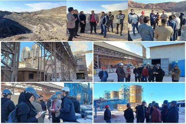 بازدید گروه‌های پژوهشی جهاد دانشگاهی از شرکت آلومینای ایران