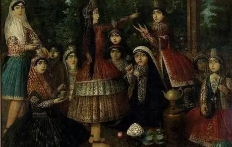 تی پارتی جالب ترین مراسم زنان قاجاری