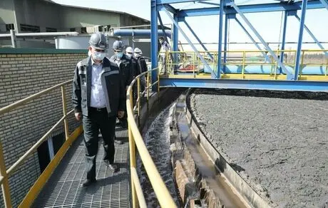 بازدید مهندس ملارحمان از پروژه نصب استکر ریکلایمر و پروژه احداث تیکنر مرکزی مجتمع گل‌گهر