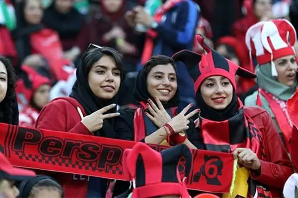 تماشاگران زن پرسپولیسی؛ هشت برابر