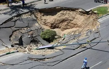فرونشست زمین در ایران تا ۴۰ سانتی‌متر