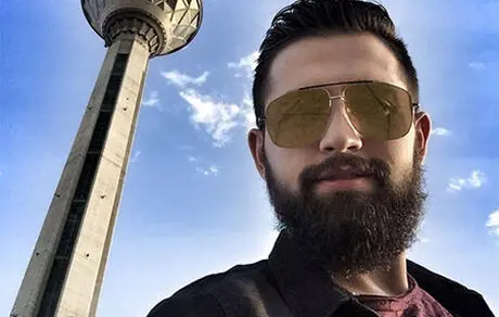 تتلو محسن افشانی را با خاک یکسان کرد + عکس 