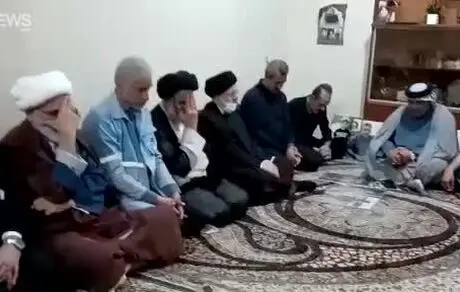 دیدار رئیسی با خانواده جلیلیان
