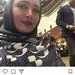 روسری خاص شیلا خداداد + عکس