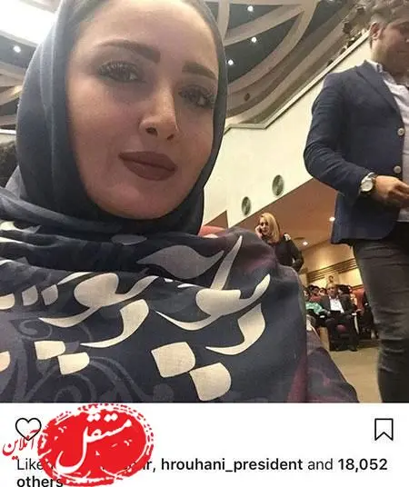 روسری خاص شیلا خداداد + عکس