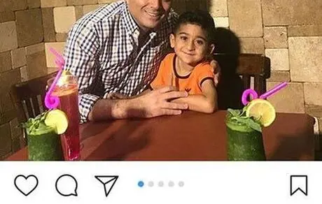 مجید اخشابی و پسر بچه مشهور + عکس