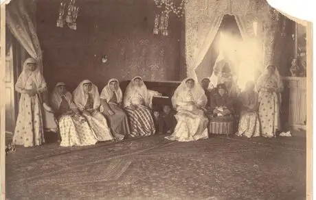 جشن تولد در حرمسرای کاخ گلستان+ عکس