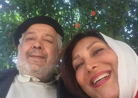 عکس سلفی رضا فیاضی و همسرش 