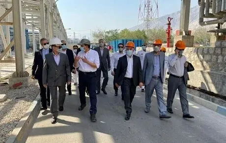 بازدید مدیرعامل بانک ملت از فعالیت های گروه صنعتی فاتح