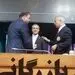 سوت طلایی داوری جهان به دبیرکل کمیته ملی المپیک اهدا شد