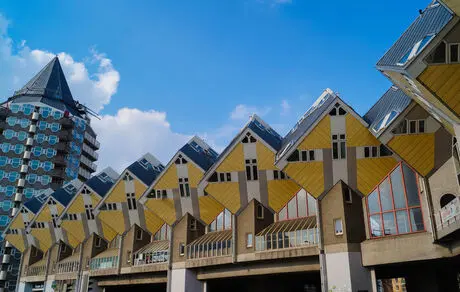 خانه‌هایی عجیب در هلند + عکس 