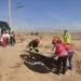 برگزاری مانور امداد و نجات با موضوع تصادف جاده ای اتوبوس ایاب و ذهاب کارکنان با خودرو پراید