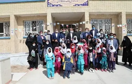مدرسه شهدای بانک رفاه کارگران در استان سیستان و بلوچستان افتتاح شد