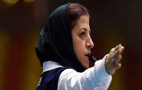نرگس افشین داور مسابقات والیبال قهرمانی بانوان آسیا شد