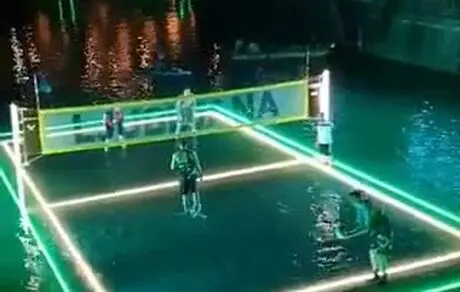 رونمایی FIVB از رشته جدید والیبال در آب