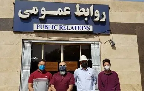 از کارکنان برتر گروه فولاد خوزستان در رعایت شیوه نامه های بهداشتی تقدیر شد