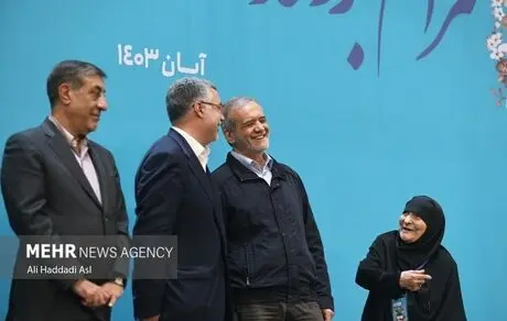 عکسی جالب از پزشکیان