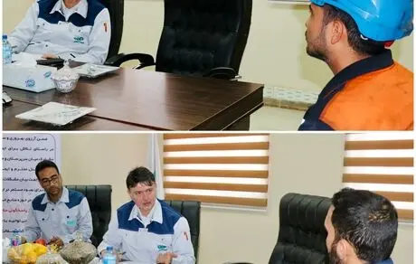 دیدار ماهیانه معاونت توسعه سرمایه های انسانی با کارکنان
