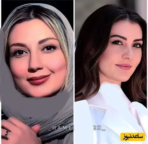 عکسی از  بدل ترکیه‌ای حدیث میرامینی