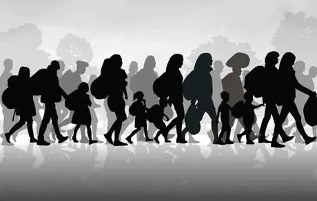 جان باختن بیش از ۹۰ مهاجر در دریای مدیترانه 