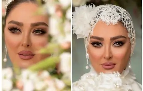 جنجال ماجرای ازدواج دوم الهام حمیدی  + تصاویر مراسم ازدواج