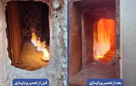 کاهش 7 درصدی مصرف سوخت کوره 201 با نوآوری در سیستم مشعل/ صرفه‌جویی سالانه ۱۷۴ میلیارد تومانی مصرف انرژی